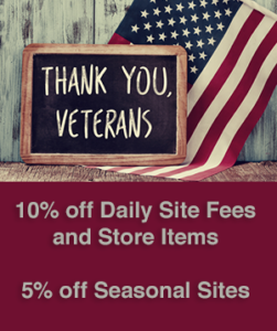 veterans discount at oakland valley campground in ny